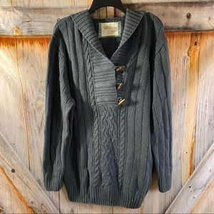Natural Reflections Sage Green 2XL Hooded Sweater